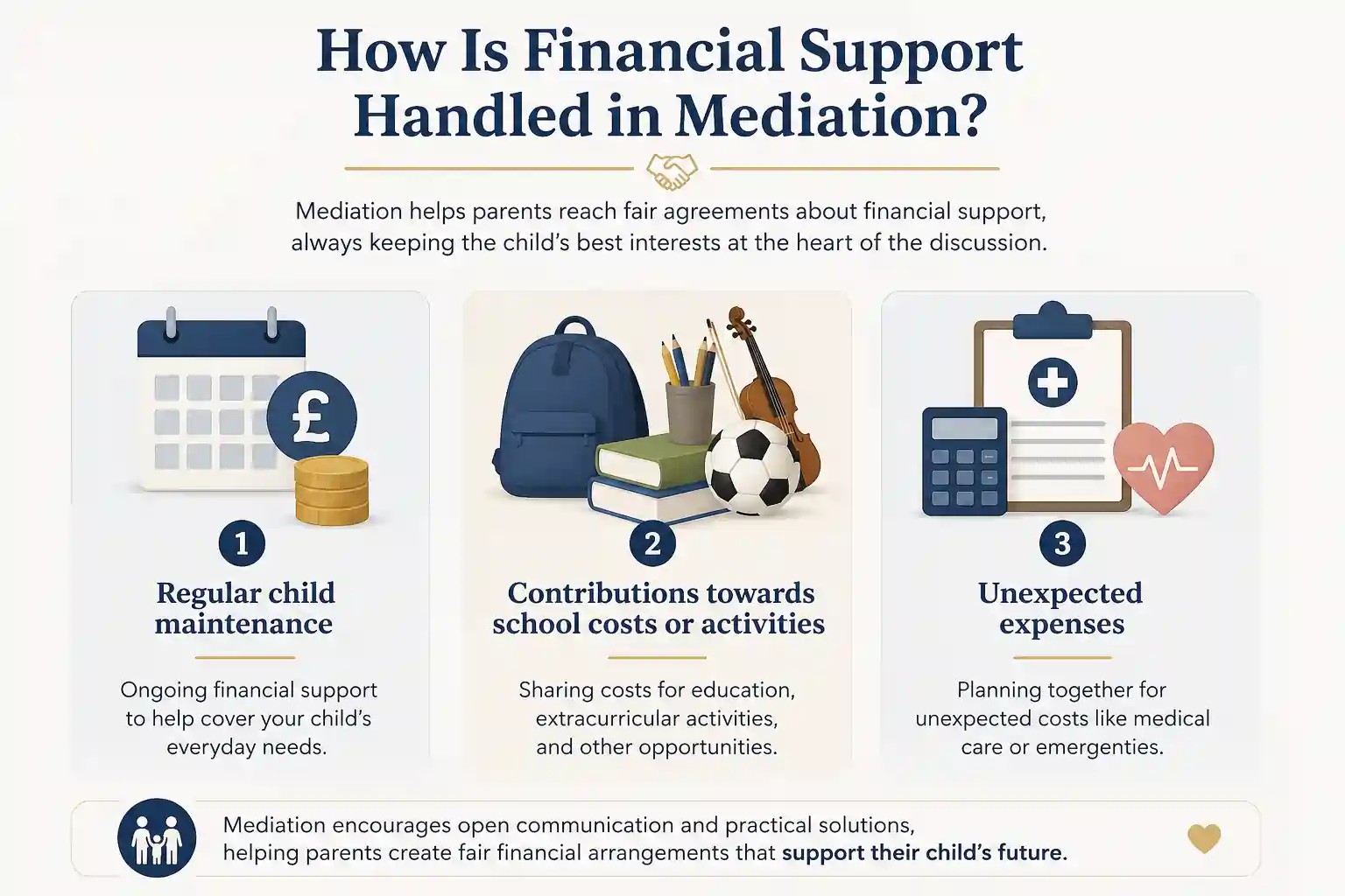 How Is Financial Support Handled in Mediation Leamington Spa